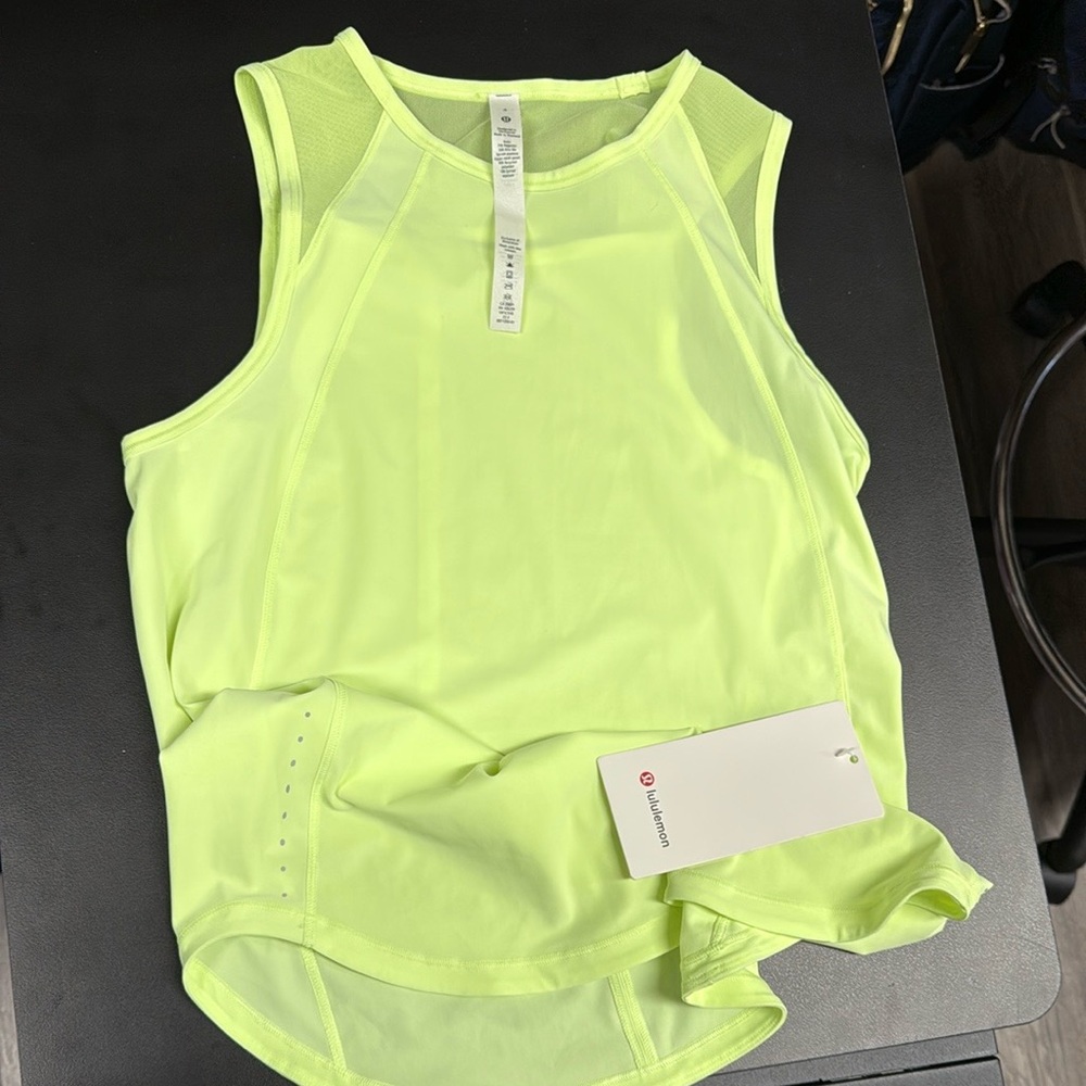 lululemon athletica Women's Bright Lime Tank Top